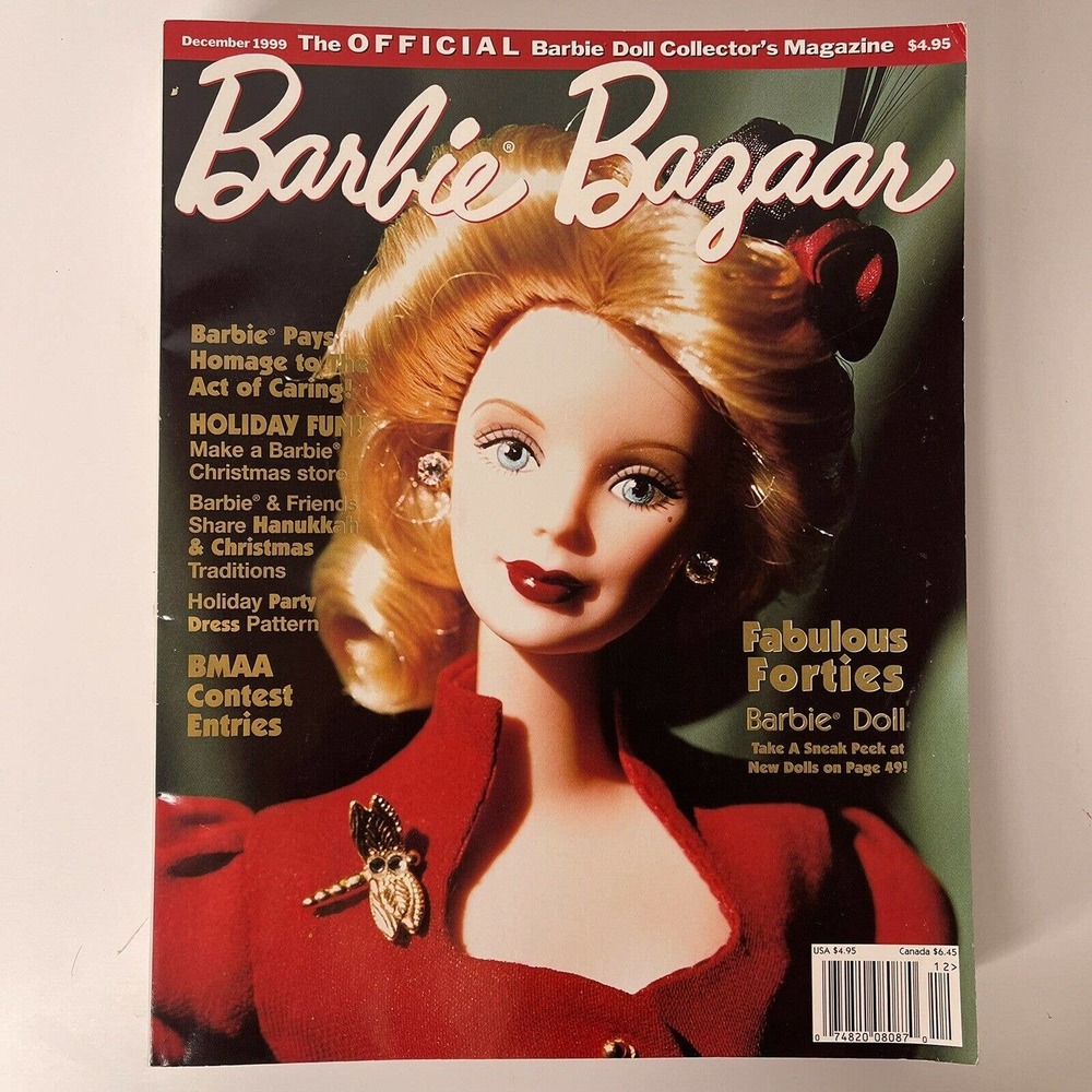 BARBIE BAZAAR MAGAZINE - SEPTEMBER / DECEMBER 1999 - EXCELLENT CONDITION